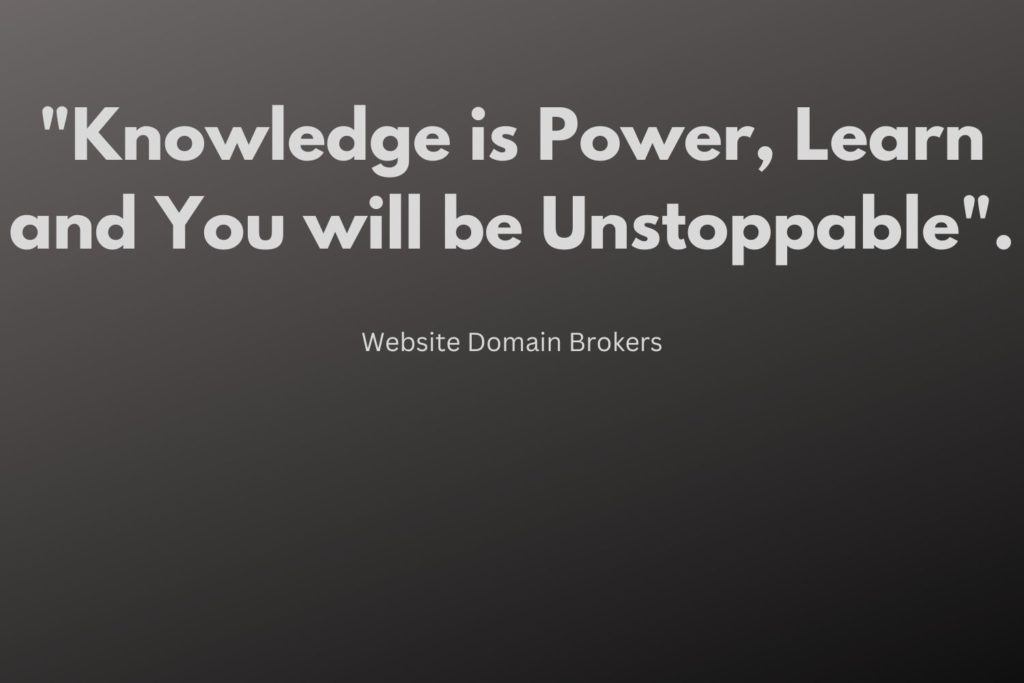 website Domain Brokers