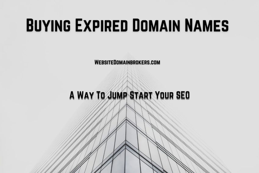 buying expired domain names