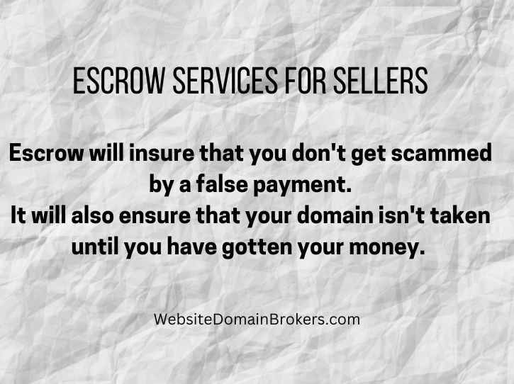 Escrow for sellers
